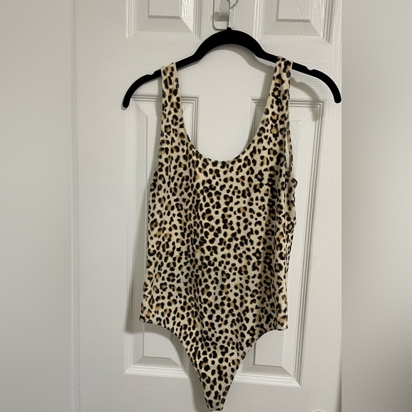 WILFRED LEILA CHEETAH BODYSUIT - Picture 4 of 7